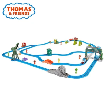 Thomas ja Sõbrad Koguda Rongi Mänguasi Plastikust Raudtee ehitamine Electric Track Auto Mänguasi Liga de brinquedo Thomas DHC80
