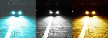2tk Hot H4 Auto COB LED Super Ere Auto valgusallikas Vilkur Töötab Tuled Pirn Lampada Led Carro LED 12V