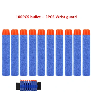 100TK Tiheneb EVA Pehme bullet for relv Nerf Lapsed väljas Sport CS Sõjamängud mänguasjad Vaht bullet for Accustrike Mänguasi Relv lapsed kingitusi