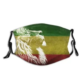 Kuningas Juuda Rastafarian Rasta Lõvi Korduvkasutatavad Suu, Näo Mask Reggae Jamaica Anti Haze Mask Koos Filtrite Kaitse Katte