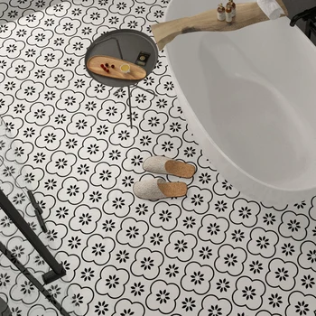 10tk Isekleepuv Non-slip Köök Mosaiik Kleebised Jäätunud Veekindel Vannituba Plaat Kleebised Põrandale Kleepida Kodu Kaunistamiseks