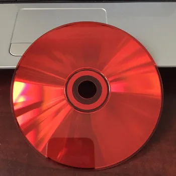Hulgi-10 700MB plaate Auto Tühi Printable Punane CD-R Plaadile