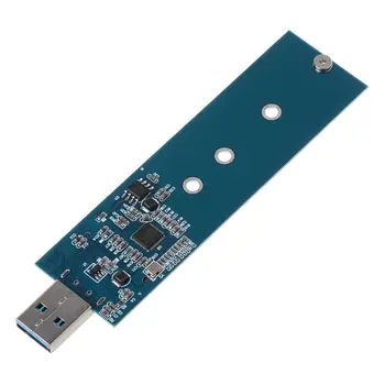 M. 2 USB Adapter, B Klahvi M. 2 SSD Adapter USB 3.0 2280 M2 NGFF SSD Drive Adapter Converter SSD Kaardi Lugeja
