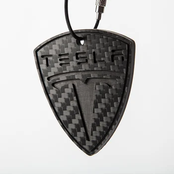 Model3 Auto Reaalne süsinikkiust Skulptuur võtmehoidja võtmehoidja jaoks Tesla Model 3 Y Tarvikud mudel 3 tesla model s x mudeli kolm