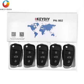 HKCYSEA 5/10/15TK Tühi Remote Key KEYDIY B02 3 Nuppu KD Serveri Võti KD900 URG200 KD-X2 MINI KD, et Toota Ükskõik Mudel Remote