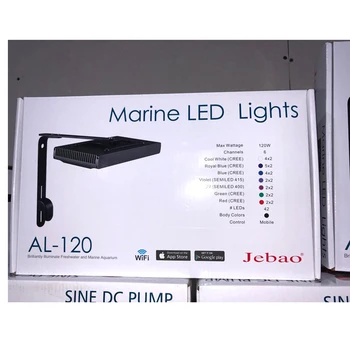 Uus Jebao WIFI LED Coral light Mere Kalju, Lamp Suure võimsusega Dual LED Multi-režiimid Mount Võistluskalendri Mobile kontrolli AL-90 AL-120 AL-150