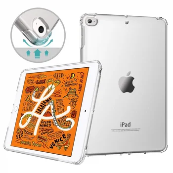 Uus Kristallselge Tablett Coque Apple iPad 10.2 2019 Juhul Anti-drop Põrutuskindel TPÜ funda uus iPad 10.2 Kate