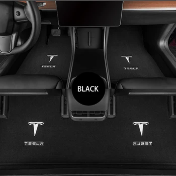 3tk Ees Taga Auto Põranda Matid Tesla Model 3 libisemisvastase Kattega Kohandatud Vaip Veekindel Lõhnatu Pad Auto Tarvikud
