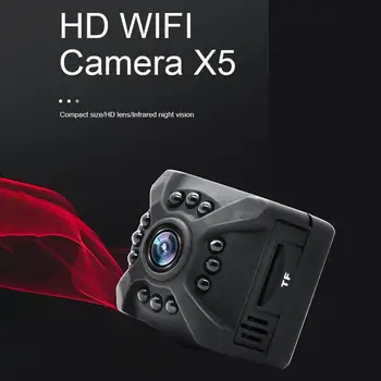 1080P HD WiFi Mini Kaamera Öise Nägemise Infrapuna Liikumise Tuvastamise Loop Salvestamine Micro Videokaamera Kodu Turvalisus Õues Sport