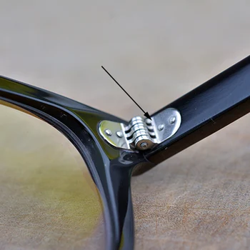 Johnny Depp Ring retro Atsetaat raami optilised prillid raami selge objektiivi klaasid raami naised mehed lühinägevus prillide retsepti