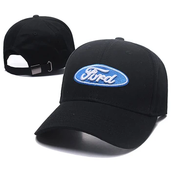 1tk Auto Logo Sport Müts Reguleeritav Peakatted Must Kork eest Fords Focus 2 3 Kuga 1 2 Fiesta, Mondeo KA Taurus Fusion GRAND GALAXY