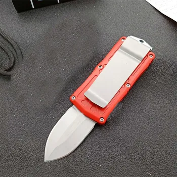 3 Stiilid Mini nuga Exocet Lendavad Kalad, vööklambris Micro nuga võtmehoidja Taktikaline enesekaitseks Kokkuklapitavad Nuga Jahindus tasku noad