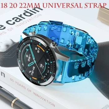 18 20mm 22mm watch band Samsung galaxy vaata 3 41 45mm rihma Samsung Käik S3 aktiivne 2 40 44 watchbands jaoks Huawei GT 2