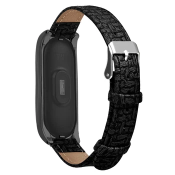 Nahast Vaadata Rihma Xiaomi Mi Band 5 / 5 Nfc-Käevõru Randme Rihmad Jaoks Mi Band 5 Kõrge Kvaliteedi Smart Watchband Tarvik