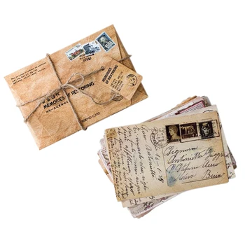 34 Tk/palju retro mälestused originaal Postkaardid erilise kujuga Kaartide Tausta Kaardid Armas Partei Kingitus