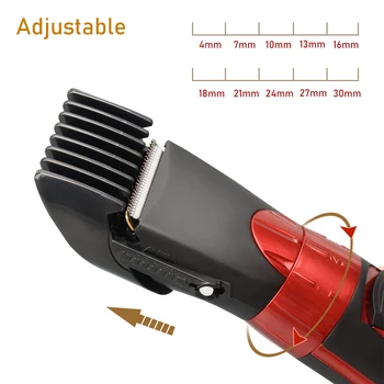 Kõrge Kvaliteediga Electric Hair Trimmer Pikkus Reguleeritav Juuksed Clipper Laetav Juuste Lõikamise Masin Soeng Trimmer Veekindel !