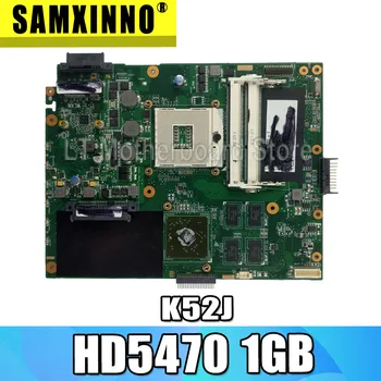 K52JR Sülearvuti Emaplaadi Asus K52J A52J K52JT K52JR K52JU K52JE K52J emaplaadi test ok HD5470 1GB 8* video mälu