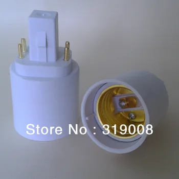 4 pin G24 lamp base E26/E27 Keerake lamp adapter converter