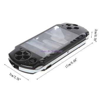 Täielik asendamine Eluaseme Shell Puhul Nuppu Komplekt Sony PSP 2000 Konsooli