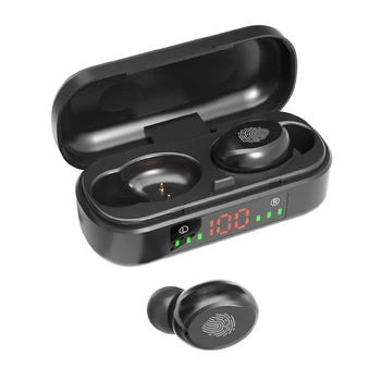 Bluetooth-Kõrvaklapid 5.0 Kõrvaklapid Juhtmeta Kõrvaklapid TWS Peakomplekt Sport Earbuds LED Kõrva Pungad Kõrva Telefonid, Kõrvaklapid Android