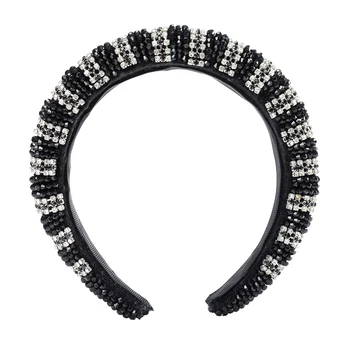 MOLANS Särav Bejeweled Polsterdatud Peapaelad Stiilne Vikerkaar Kive Crystal Hairbands Naiste Sädelevat Tüdruku Laiused Peapaelad