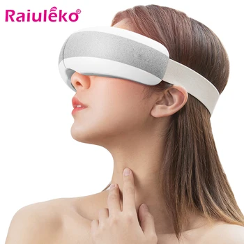 Silma Massager 4D Smart Turvapadi Vibratsiooni Silmade Hooldus Vahend Kuuma Kompress Bluetooth Silma Massaaž Prillid Väsimus Kirtsutama Eemaldamine KUUM