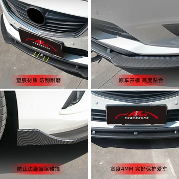 Car styling Auto esistange Splitter Huule Kate Sisekujundus Jaoks Mazda 6 Atenza - 2018 esistange Difuusor, Spoiler Lip