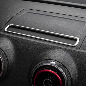 Roostevabast Terasest Navigatsiooni Raami Kaunistamiseks Kate Sisekujundus Audi A3 8V 2013-2018 Auto Interjööri Aksessuaarid