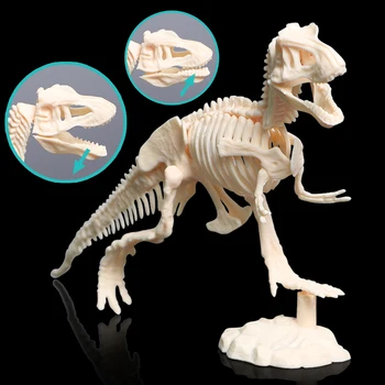 Kaevama ja avastada Koguda Skelett Dinosaurused Kaevetööde komplektid Loomade Puzzle Mudel kaevamine komplektid haridus mänguasjad lastele