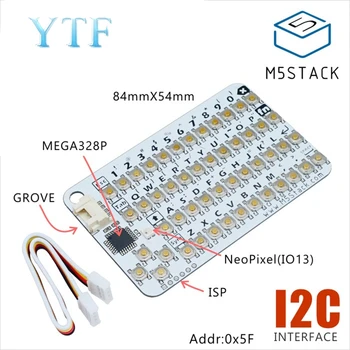 M5Stack CardKB mini-card liides klaviatuuri ühik MEGA328P Grove I2C