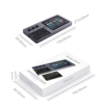 QIANLI iCopy Pluss Aku Juhatuse iPhone 7 8 X-XR, XS MAX 11 Pro Max LCD/Vibraator Üleandmise Display/Touch EPROM-Remont