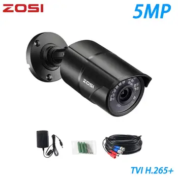 ZOSI 5MP TVI Video Valve Kaamera HD Ilmastikukindel 100ft Päeva Õhtul Koju CCTV Turvalisus Bullet Väljas Kaamera