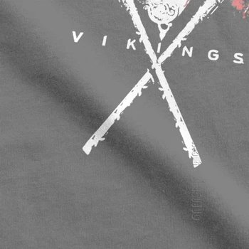 Viikingid Vahend Meeste T-Särgid Odin Valhalla Viking Humoorikas Mees Tees Camisetas O Kaelus T-Särgid Puuvill Kingitus Idee Tops