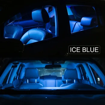 9Pcs Xenon Valge LED Tuled, Nahkpolster Kit 2011-Chevrolet Cruze Kaart Dome kindalaegas Pagasiruumi numbrimärk valgus