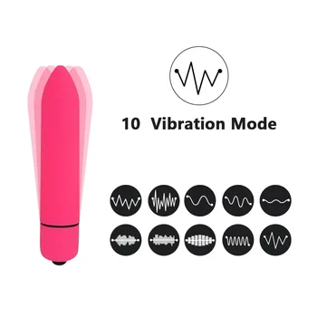 10 Speed Bullet Vibraator Dildo Vibraator Naiste G-spot Vagiina Massager Sugu Mänguasjad, Naiste Naiste Täiskasvanute Tooted