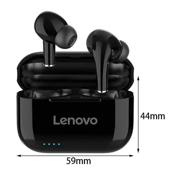 Originaal Lenovo LP1S TWS Traadita Kõrvaklapid Bluetooth Täiendatud Versioon 5.0 Dual Stereo Touch Control 300mAH IOS/Android