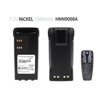 HNN9008A 1500mAh Akut koos Klamber Vöö jaoks Motorola HT750 HT1250 GP320 GP328 PRO5150 MTX960