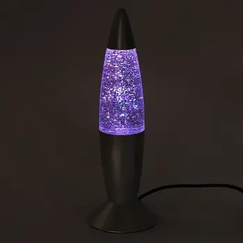 Uue Brändi 1tk 3D Raketi Mitme Värviga Lava Lamp RGB LED Glitter Pool Tuju Öö Valguses Jõulud Kingitus, Öö-Öö, latern