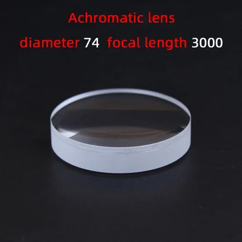 Diameter74 Fookuskaugus length3000 akromaatilise objektiivi tehases kohandatud teleskoobi objektiivi luup erinevad suurused