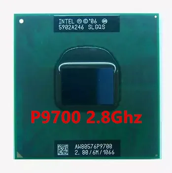 Intel Sülearvuti cpu P9700 CPU Core 2 Duo Mobile CPU P9700 Dual Core 2.8 GHz, 6M 1066MHz Pesa pm45