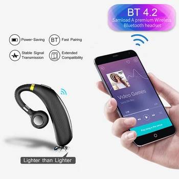 2020. aasta Uus Bluetooth Kõrvaklapid Äri-Traadita Kõrvaklapid Nutitelefoni HIFI Stereo HD Koos Mic-Käed Vaba Valutu Kõrvaklapid