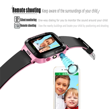 Lapsed Smart Watch GPRS Fitness Jälgida Laste Kellad Asukoht SOS Kõne Anti-kadunud Touch Ekraani Smartwatches Kaameraga Vaadata