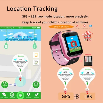 Lapsed Smart Watch GPRS Fitness Jälgida Laste Kellad Asukoht SOS Kõne Anti-kadunud Touch Ekraani Smartwatches Kaameraga Vaadata