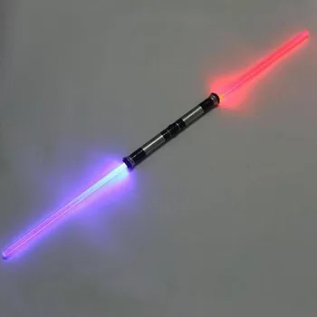 Lightsaber Helendav Mänguasi Mõõk Mõõk Seitsme-värvi Teleskoop Lightsaber Simulatsiooni Heli Mõõk Mänguasjad Lastele