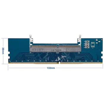 Hot müük Professionaalne Sülearvuti DDR4 SO-DIMM Desktop DIMM Mälu RAM Pesa Adapter Lauaarvuti Mälu Kaardid Converter Kohandada
