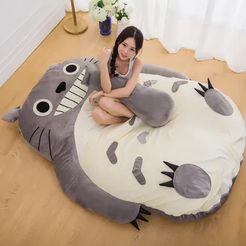 Dorimytrader Pop Anime Totoro magamiskott Pehme Palus Suurt Cartoon Voodi Tatami Beanbag Madrats Lapsed ja Täiskasvanud Kingitus DY61004