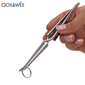 GOXAWEE 1tk Pintsetid Tangid Mobiiltelefoni Tablet PC Repair Tööriistad Kaardus Tweezer Kive Korjates Nipper Käsi-Tööriistad