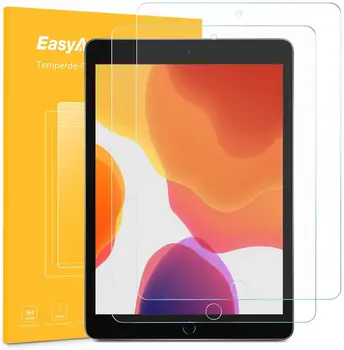 2tk EasyAcc Premium 9H HD Karastatud Klaasist Ekraan Kaitsja Full Cover for iPad 10.2 2019 iPad 7 Põlvkond