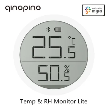 Qingping Digitaalse BLE5.0 Termomeeter Hygrometer Monitor Lite Elektrooniline LCD Ekraan, Automaatne Andmete Salvestus Töö Mi Kodu App