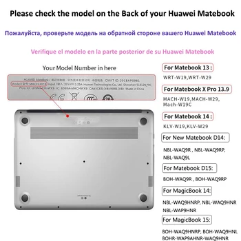 Sülearvuti Puhul Täielik Kaitsmega Katta 2020. Aasta Uus Huawei Matebook d15 D14 ,Au MagicBook 14 15 , Matebook 13 14 X Pro 13.9 tolli